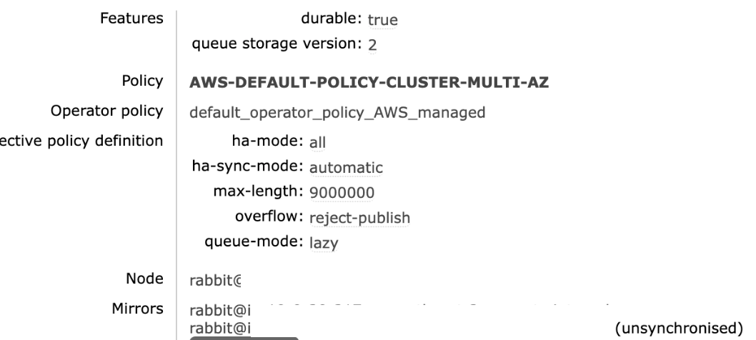 테스트 환경에서 재현된 unsynchronized 상태 테스트 환경에서 재현된 unsynchronized 상태