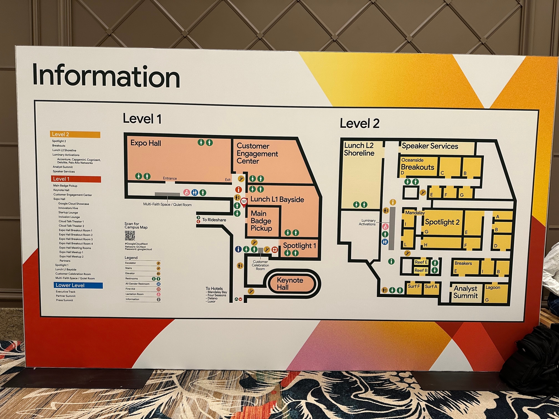 next 24 showcase session map