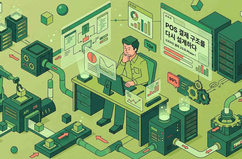 올리브영 테크블로그 포스팅 고객의 1초를 줄이기 위해, POS 결제 구조를 다시 설계하다