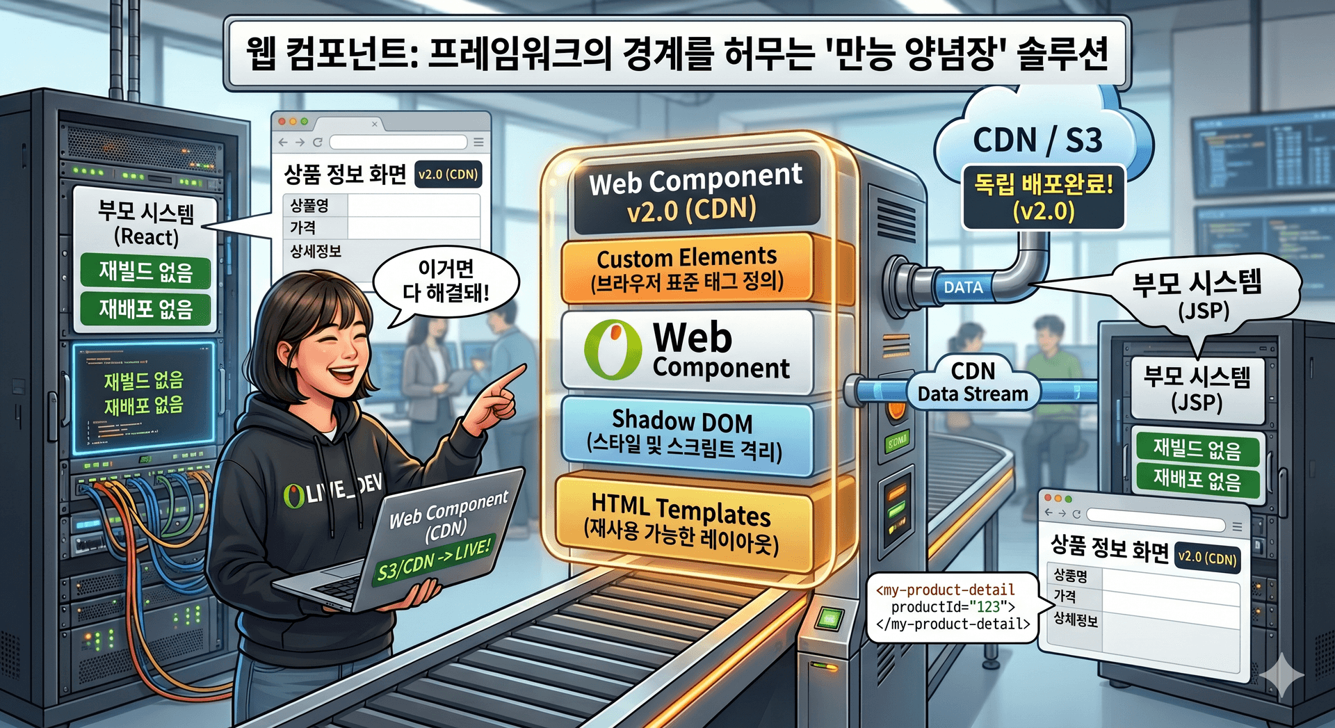 웹 컴포넌트 overview
