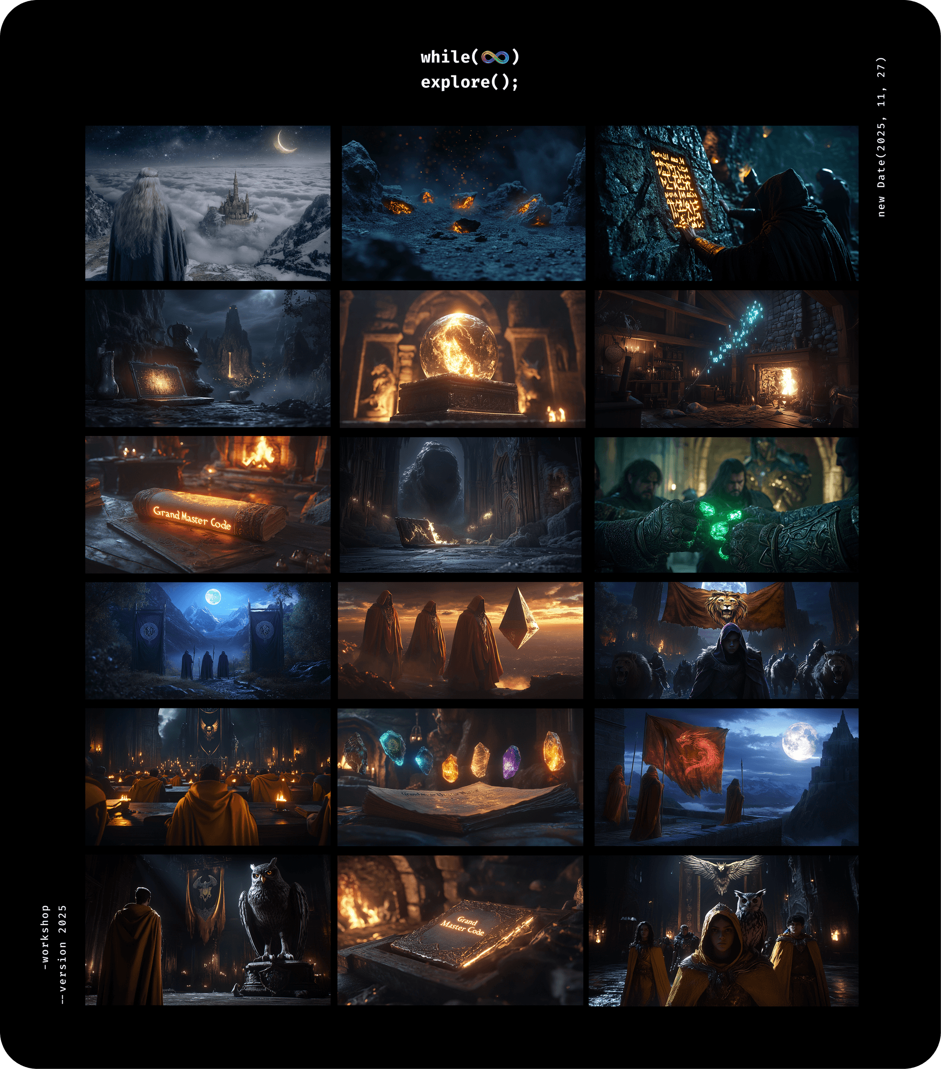 워크숍 오프닝 영상 스틸컷